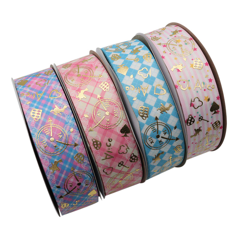 Grosgrain ribbon rolls