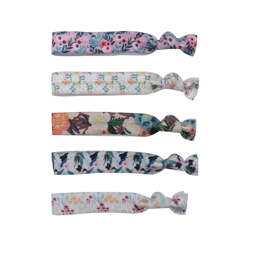 fold over elastic hair ties