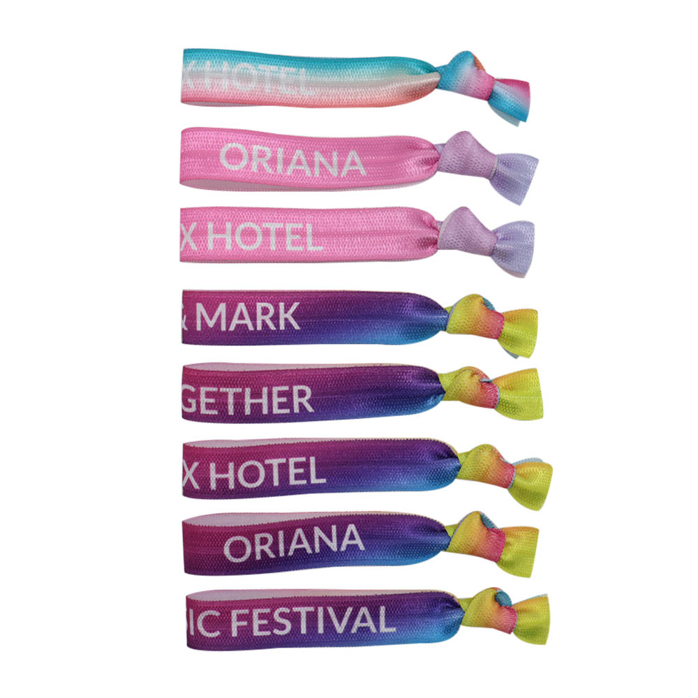 Personalized hair ties