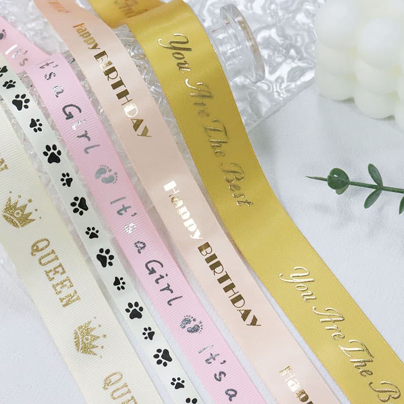 Grosgrain Ribbon Printed