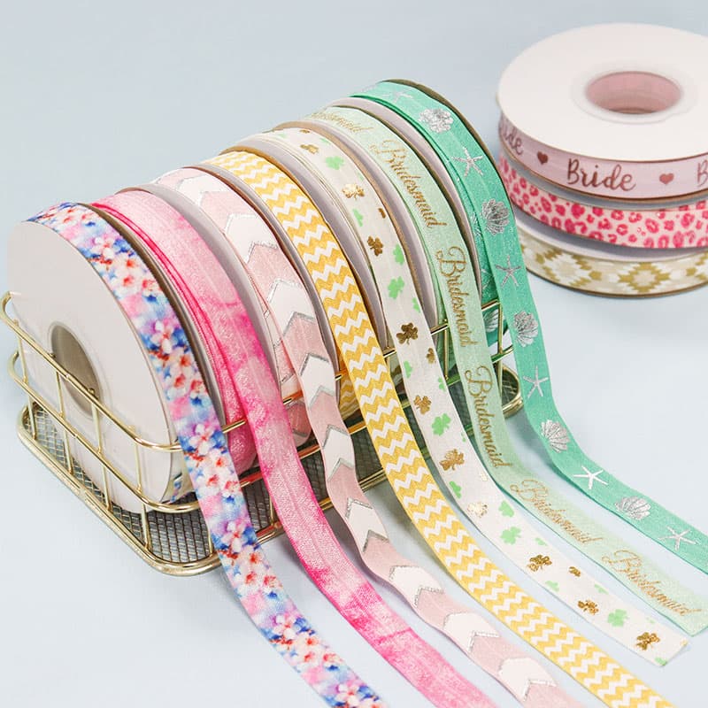 elastic ribbon for hair ties