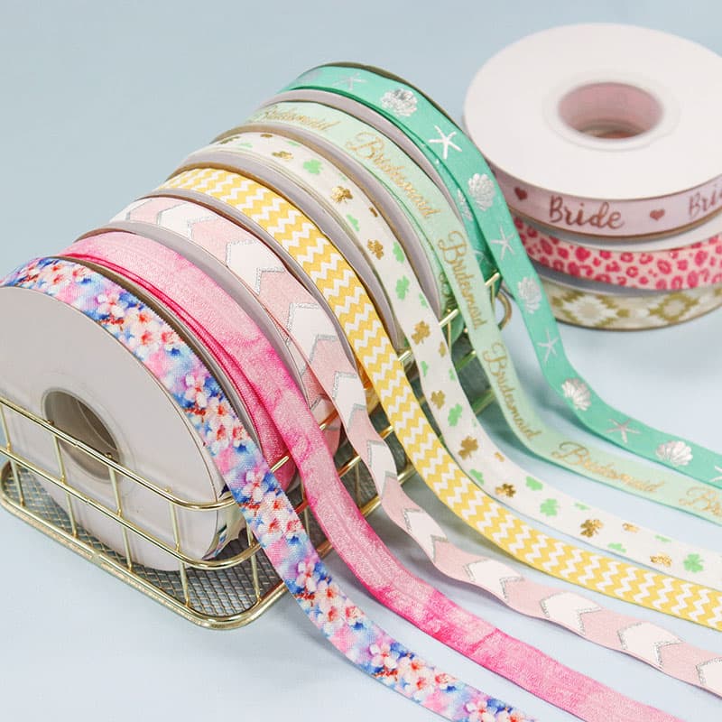 fold over elastic ribbon