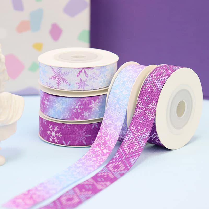 Christmas elastic ribbon