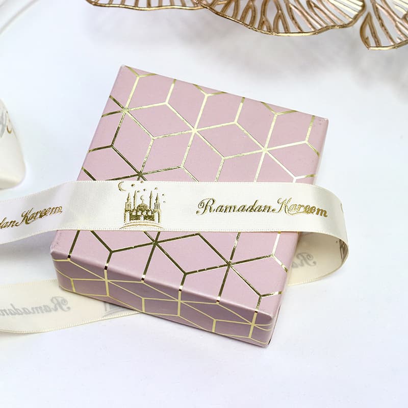 eid mubarak satin ribbon