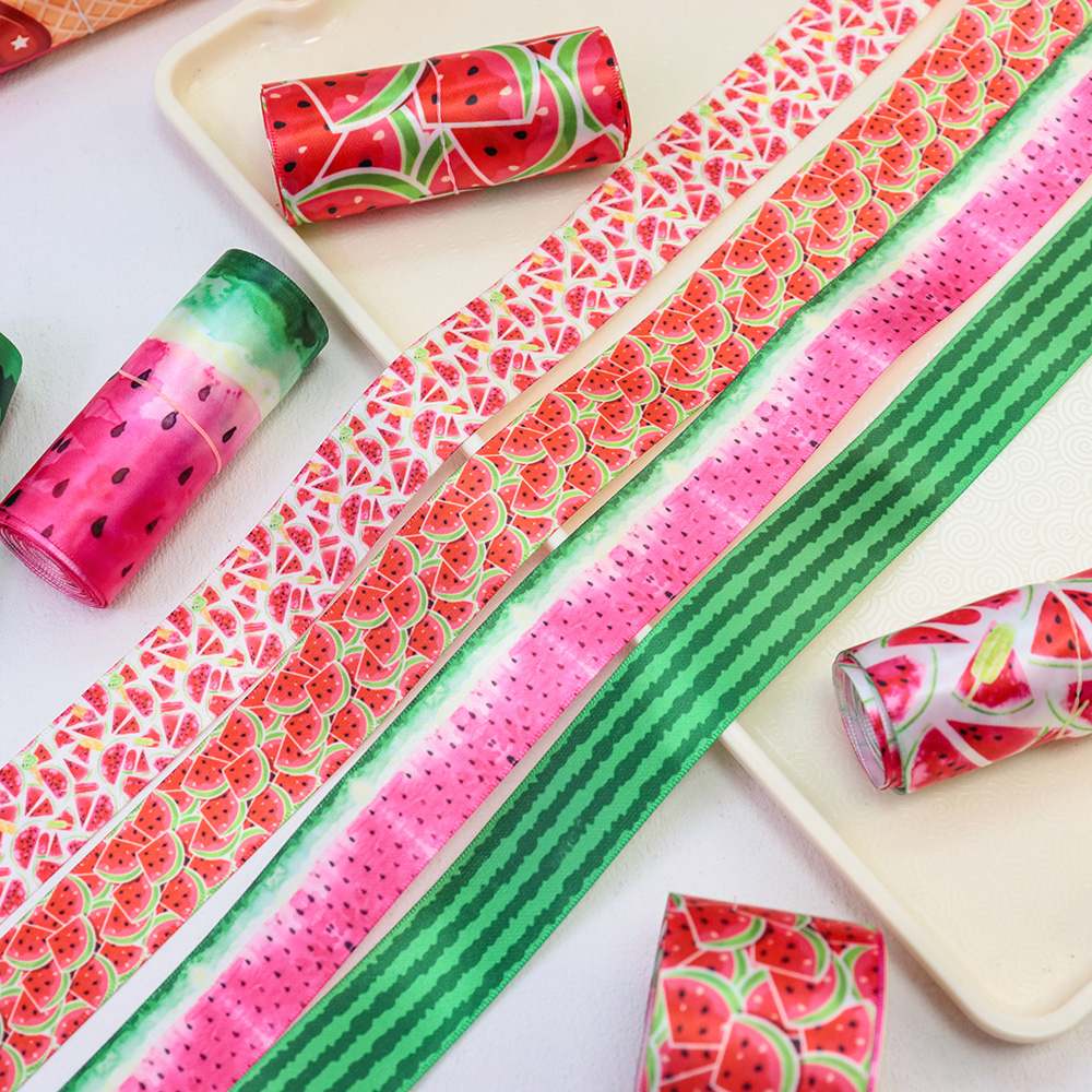 summer print ribbon