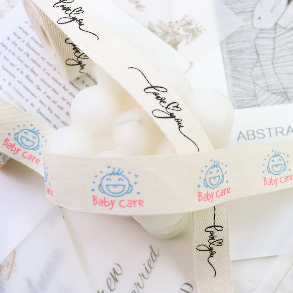 cotton ribbon roll