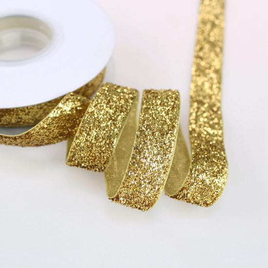 Glitter elastic